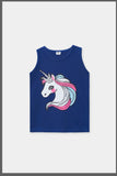 Girls Unicorn Printed T-Shirt