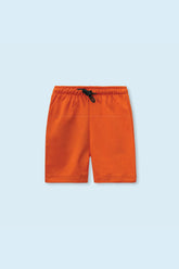 Kids Soft Cotton Orange Shorts
