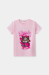 Girls Graphic Printed T-Shirt