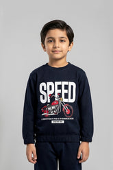 Boys Graphic Printed Shirt