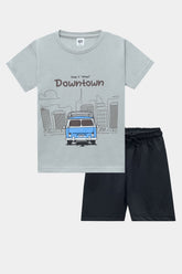 Boys Graphic Printed suit