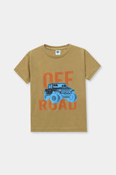 Boys Graphic Printed Shirt