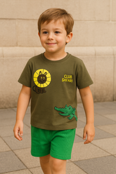 Boys Soft Cotton Printed T-Shirt