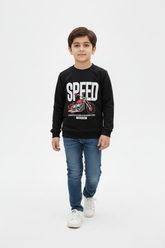 Boys Graphic Printed Shirt