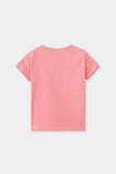 Girls Mickey Printed Soft Cotton T-Shirt