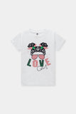 Girls Graphic Printed Shirt