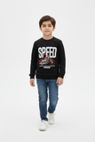Boys Graphic Printed Shirt