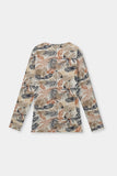 Floral Printed Slim Fit Shirt